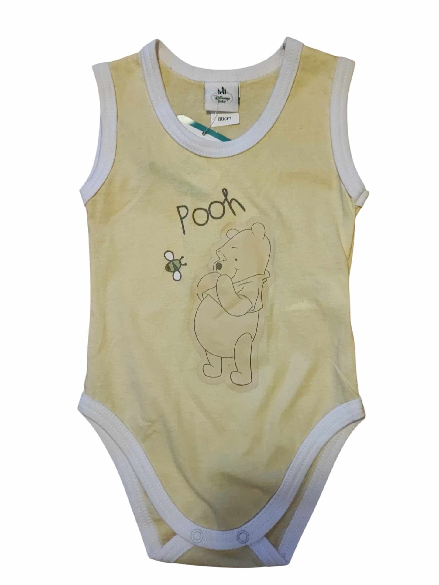 Disney ujjatlan body Winnie the pooh sárga 56,Winnie the pooh sárga 74,Winnie the pooh sárga 68,Winnie the pooh sárga 80