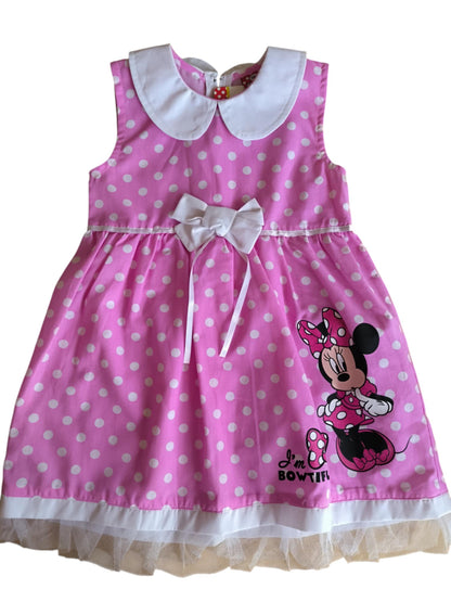 Disney Minnie kislány ruha Minnie pöttyös 86,Minnie pöttyös 92